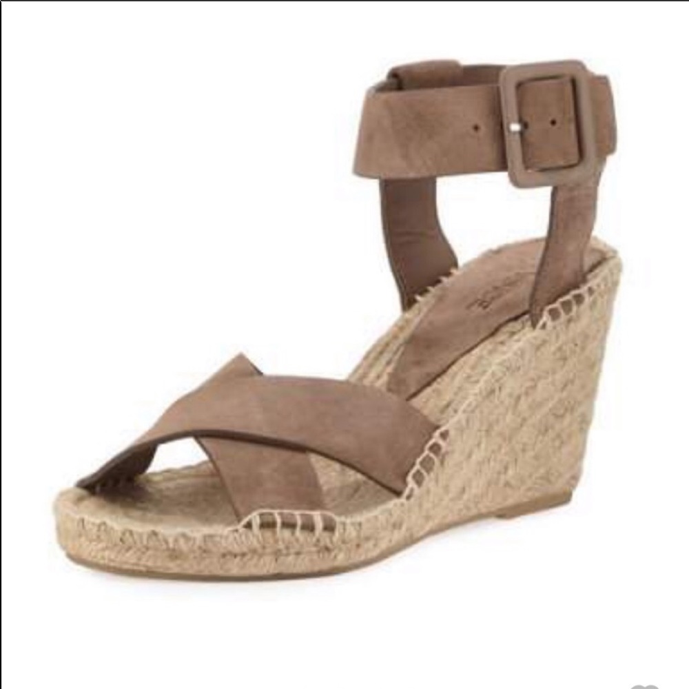 Vince Stefania Wedge Sandal Size 6